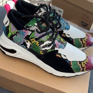 Steve Madden CLIFF Snake Print Sneakers | New | Size 12